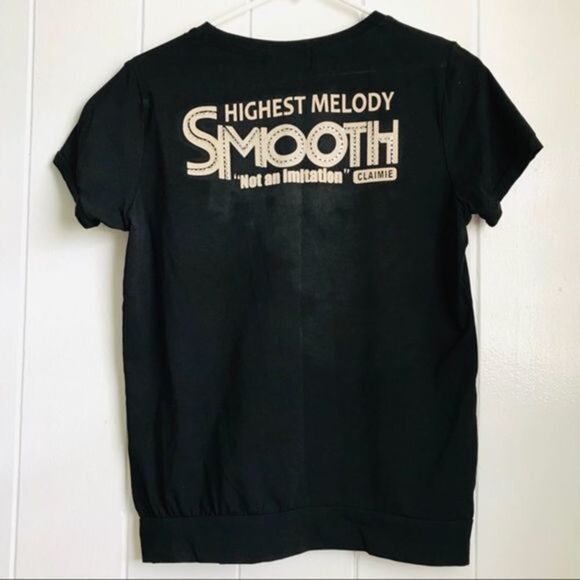 NWOT Black T-Shirt w/ Pockets - Picture 5 of 5